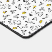 cacahuètes | Snoopy & Woodstock B&W Flower Motif (Coin)