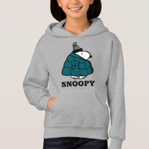 cacahuètes   Veste Snoopy Winter Puffer