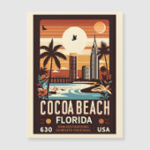 Cacao Beach City Florida kustlijn geschenken (Voorkant)