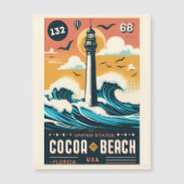 Cacao Beach City Florida kustlijn geschenken (Voorkant)