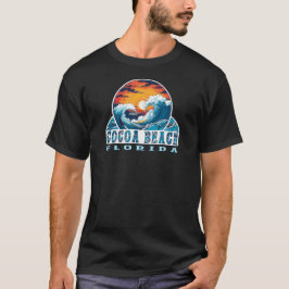 Cacao Beach Florida Surfers T-shirt
