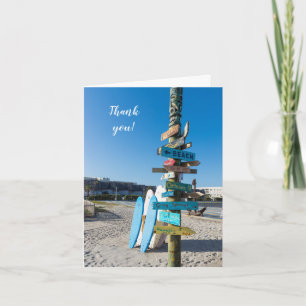 Cacao Beach Tiki Totem Dank u kaart