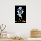 Cacao Cida -  voedselkunst Poster (Keuken)