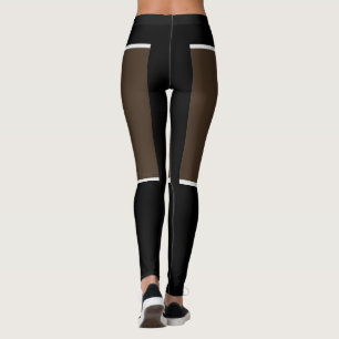 Cacao et Leggings noirs