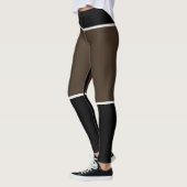 Cacao et Leggings noirs (Gauche)