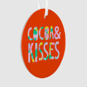 Cacao & Kisses Ornament (voorkant)