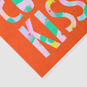 Cacao & Kisses Tissuepapier (Detail)