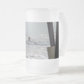 Cacao Surf Verre Frosted Beer Mug (Devant droit)