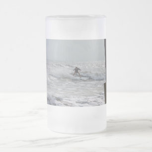 Cacao Surf Verre Frosted Beer Mug