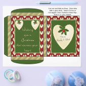 Cacao, thee, cider Packet Holiday-kerstcadeautjes Flyer (Enkel)