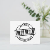 Cacaobalk Titel Briefkaart (Staand voorkant)