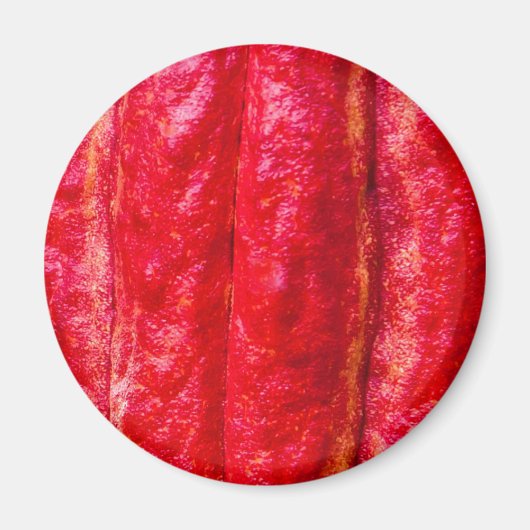 cacaodraden rood magneet (Voorkant)