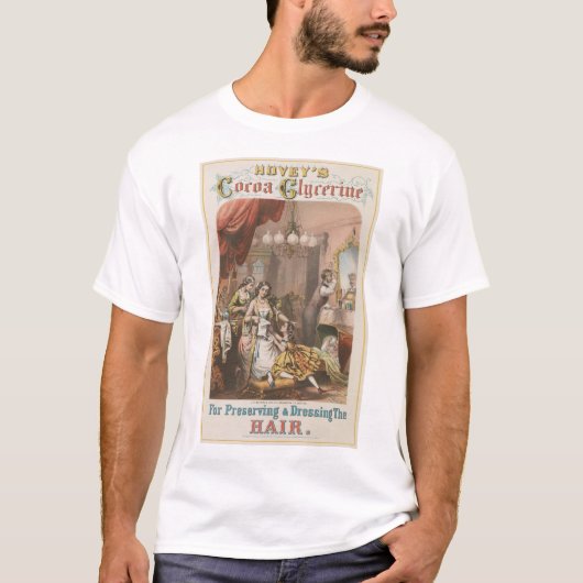Cacaoglycerine van Hovey, circa 1860 T-shirt (Voorkant)