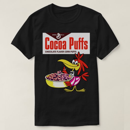 Cacaopuffs granen t-shirt (Design voorkant)