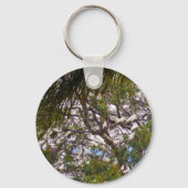 Cacatoès australiens au repos, porte-clés (Recto)