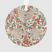 Cacatoès blanc Walter Crane Grenade rouge Art (dos)