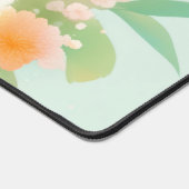 Cacatoès Floral Pastel Aqua Éthéré (Coin)