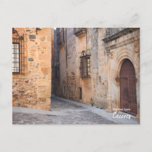 Caceres Alley, Spanje Briefkaart
