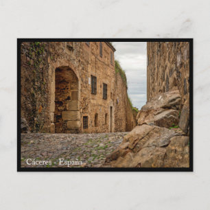 Caceres, belle carte postale de la ville espagnole