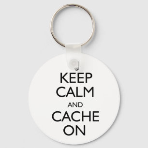 Cache aan sleutelhanger