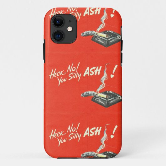 cache coque iphone de cendres ridicule (Dos)