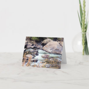 Cache de Poudre Wild River Colorado Kaart