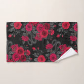 Caché en rose (Serviette à main)