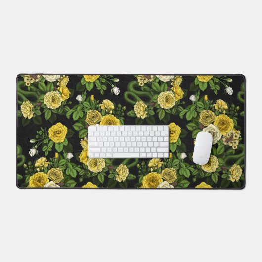 Caché en rose, jaune et vert (Clavier et souris)