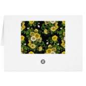 Caché en rose, jaune et vert (Dos Horizontal)