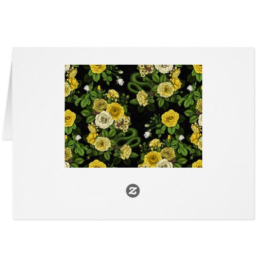 Caché en rose, jaune et vert (Dos Horizontal)