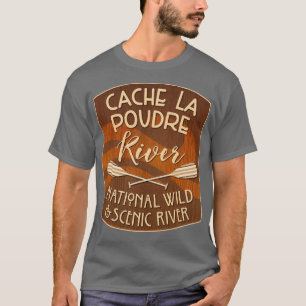 Cache La Poudre National Wild and Schilderachtig R T-shirt