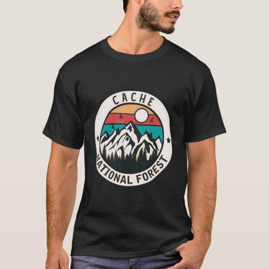 Cache national forest t-shirt (Voorkant)