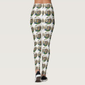 CACHE SUR LA FILLE - GEOCACHING Leggings (Dos)