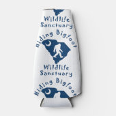 Cacher Bigfoot Glacière de la bouteille de la rése (Devant)