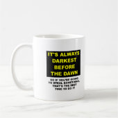 Cacher les corps avant l'aube Mug drôle (Gauche)