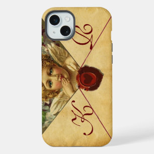 CACHET DE CIRE PARCHEMIN MONOGRAMME ANGEL HEART
