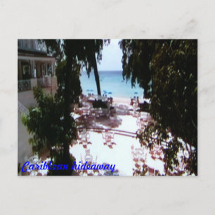 Cachet des Caraïbes, carte postale
