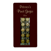 Cachets De Vins Étiquette Maison (Devant)