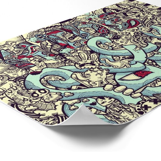 Cachez ! Poster d'Art Pop ! (Coin)