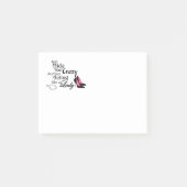 Cachez vos notes de post-it folles (Devant)