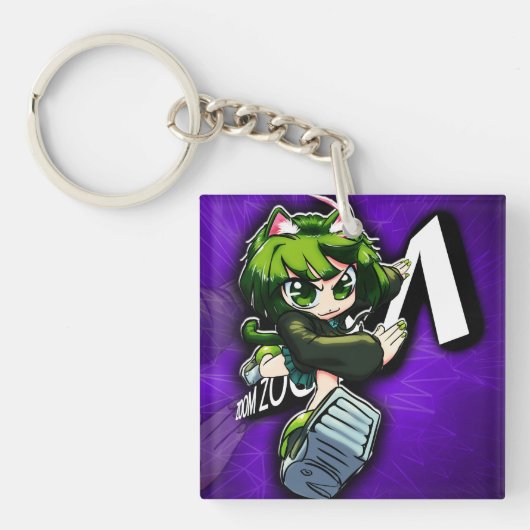 Cachy Zoom Sleutelhanger (voorkant)