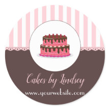 Cacke Decorator PINK BROWN Bakery CUTE
