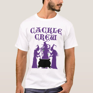 Cackle Crew Medieval Halloween Witch Witch T-shirt
