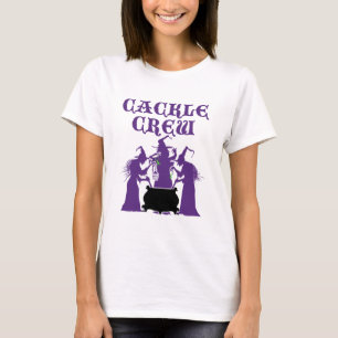 Cackle Crew Medieval Halloween Witch Witch T-shirt