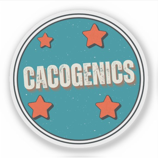 Cacogenics Sticker (Voorkant)