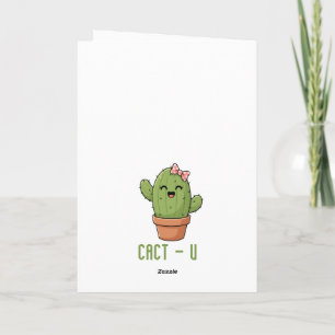 Cact-Us Grappig Cactus Koppel Grappige Verjaardags Kaart