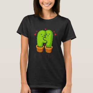 Cacti + Cact Je Cactus Cute Plant Tuinierder 2 T-shirt