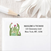 Cacti Cactus Desert Script Modern Succultics Etiket (Insitu)