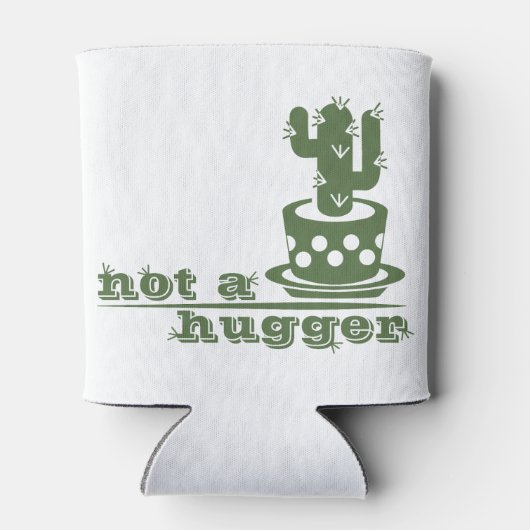 Cacti Geen knuffelcactus grappig gezegde Blikjeskoeler (Achterkant)