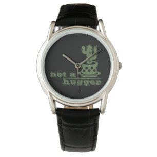 Cacti Geen knuffelcactus grappig gezegde Horloge